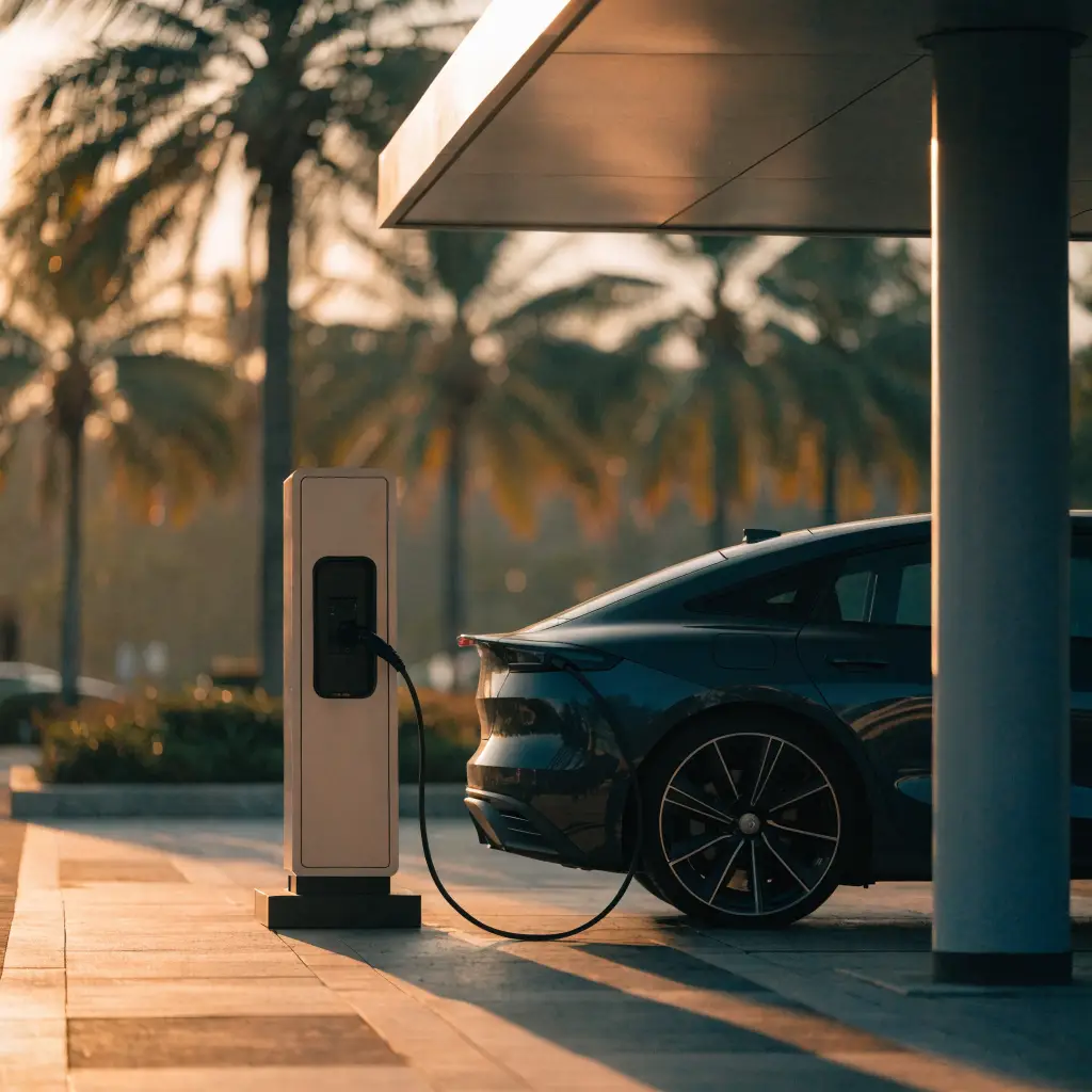 Electric vehicle charging station in Malaysia